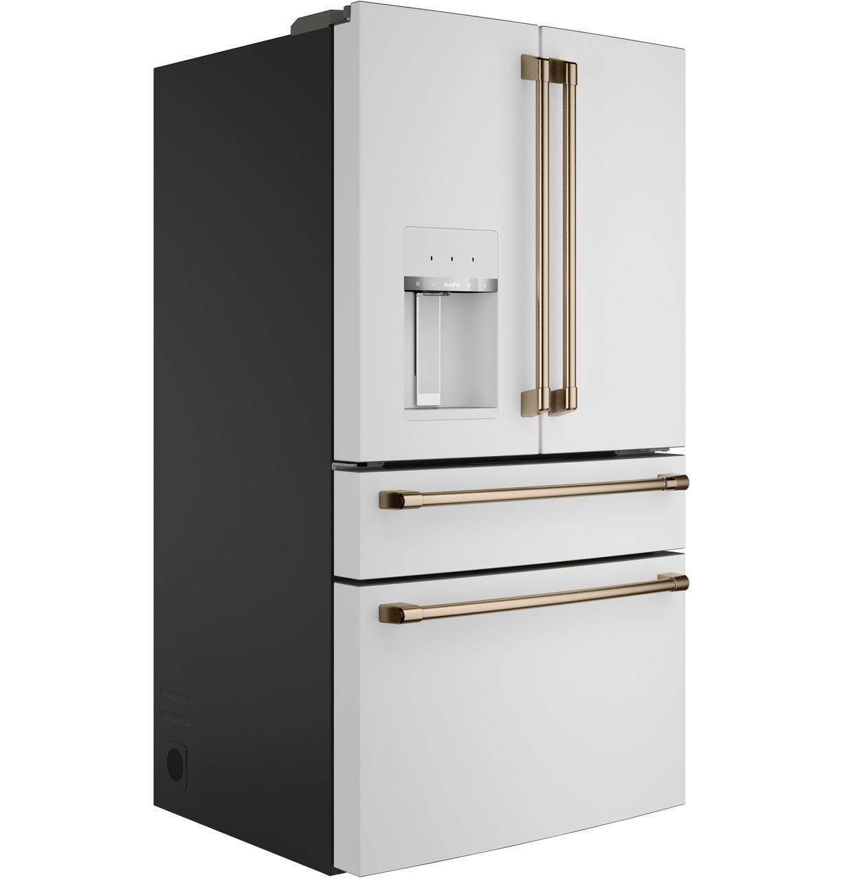 Cafe CVE28DP4NW2 CAF(EBACK)™ ENERGY STAR® 27.8 Cu. Ft. Smart 4-Door French-Door Refrigerator