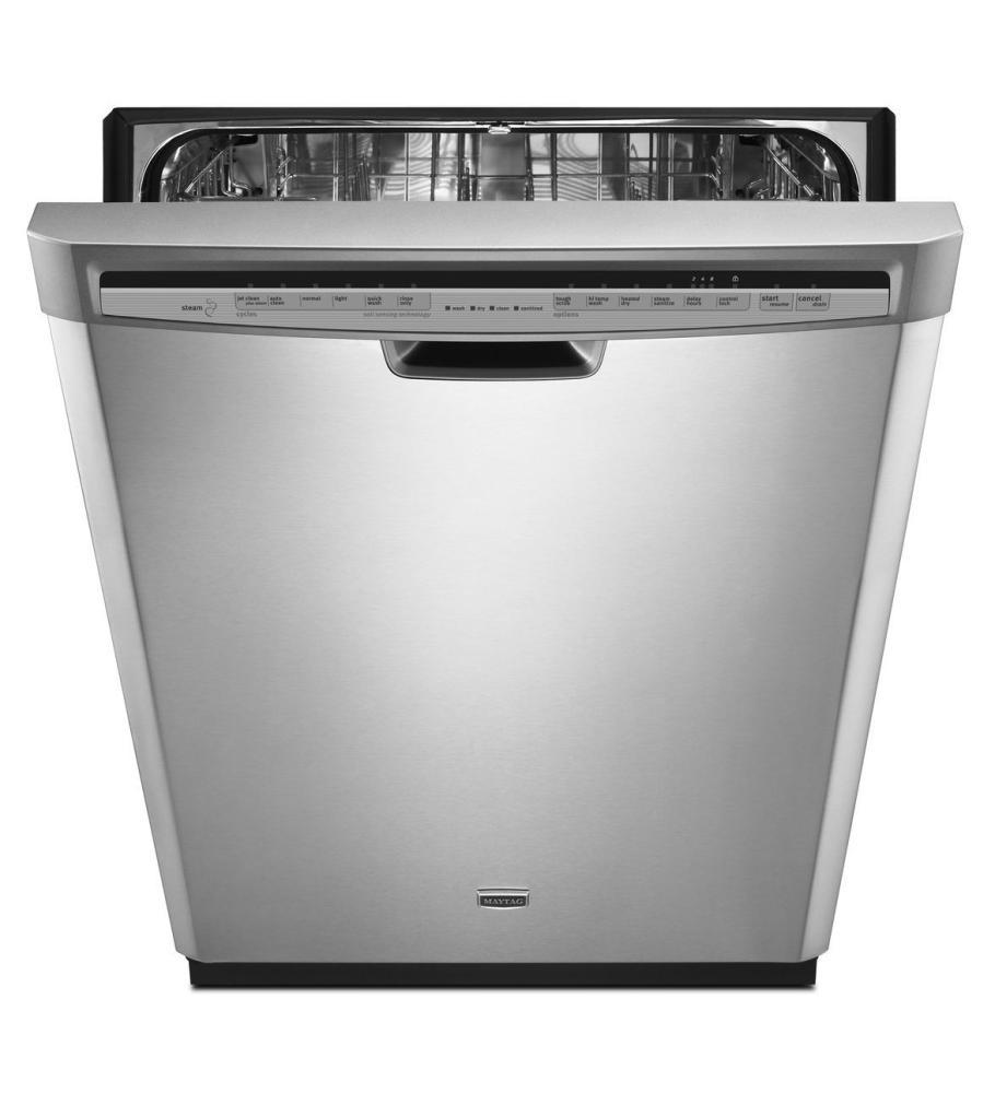 Maytag MDB7749SBB Jetclean® Plus Dishwasher with 100% Stainless Steel Tub Interior