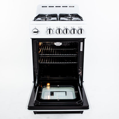GR2013CSS Avanti 20" Gas Range - Stainless Steel