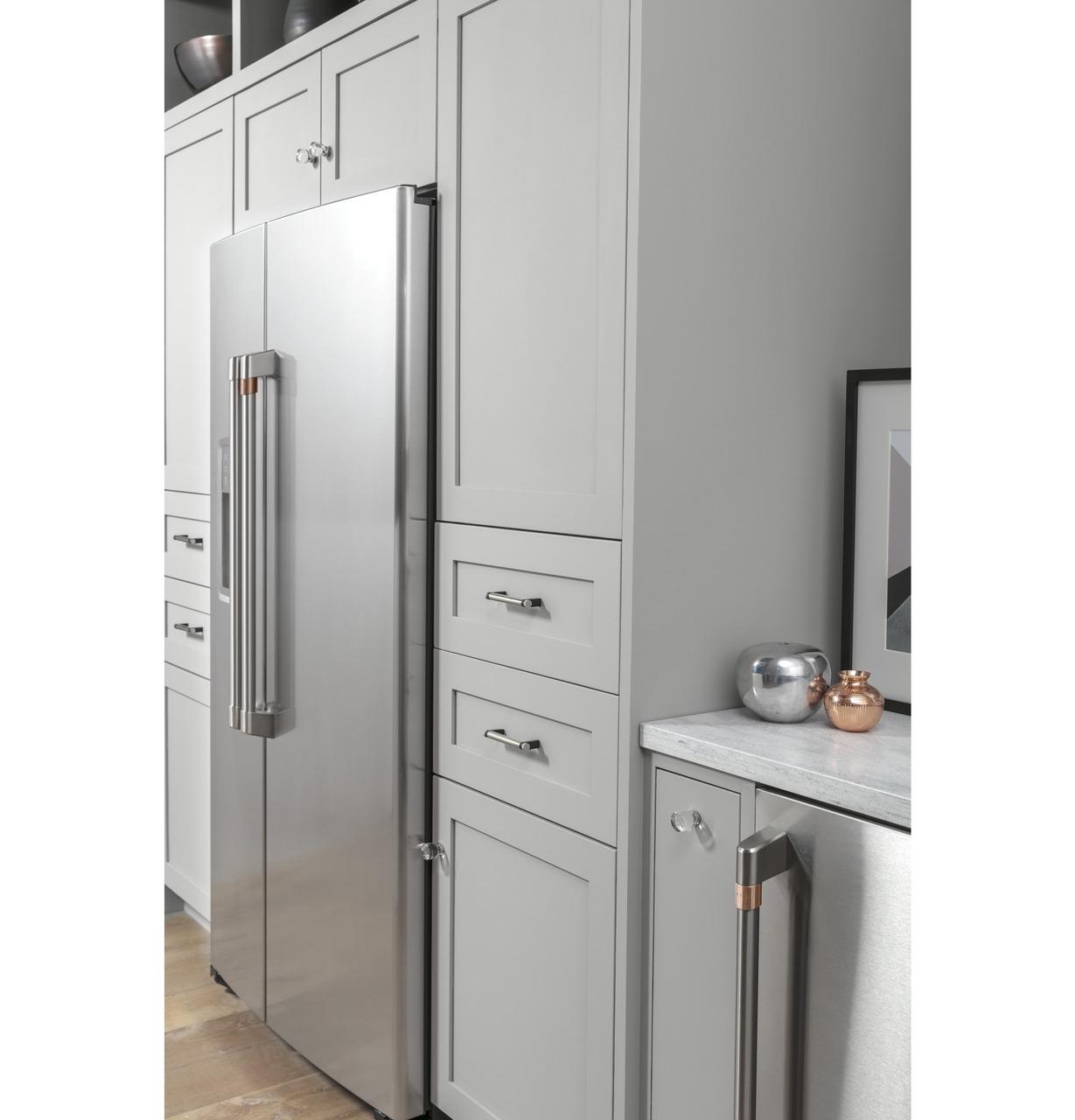 Cafe CZS22MP2NS1 CAF(EBACK)™ 21.9 Cu. Ft. Counter-Depth Side-By-Side Refrigerator