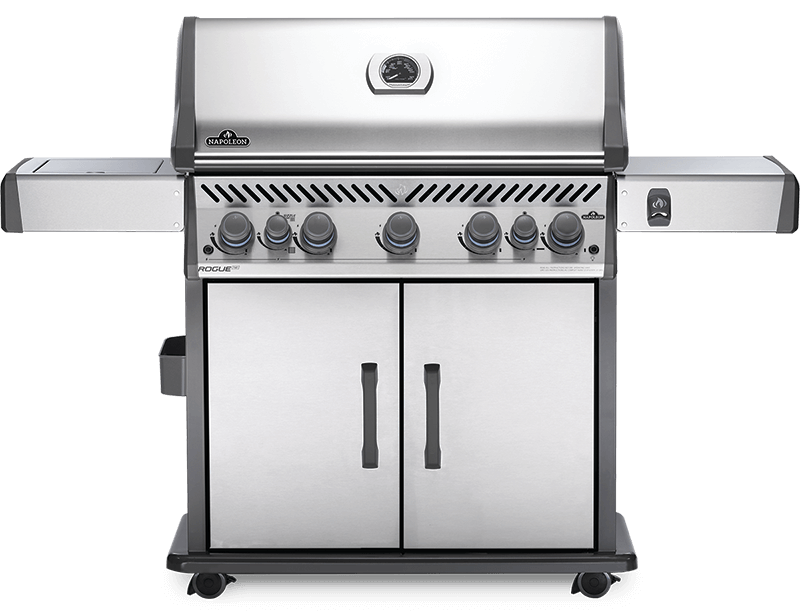 Napoleon Bbq Rogue SE 625 RSIB with Infrared Side and Rear Burners , Propane, Stainless Steel