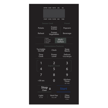 Built-in Microwave (950 W, 44 L)