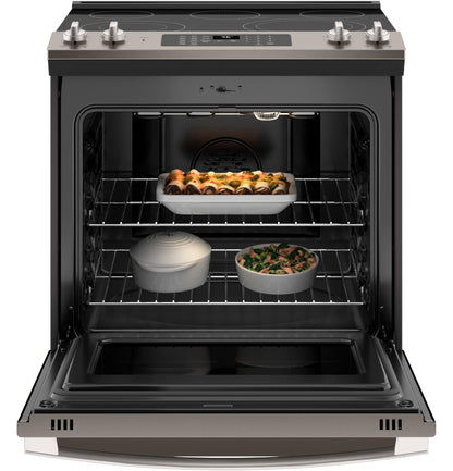GE® 30" Slide-In Electric Convection Range with No Preheat Air Fry