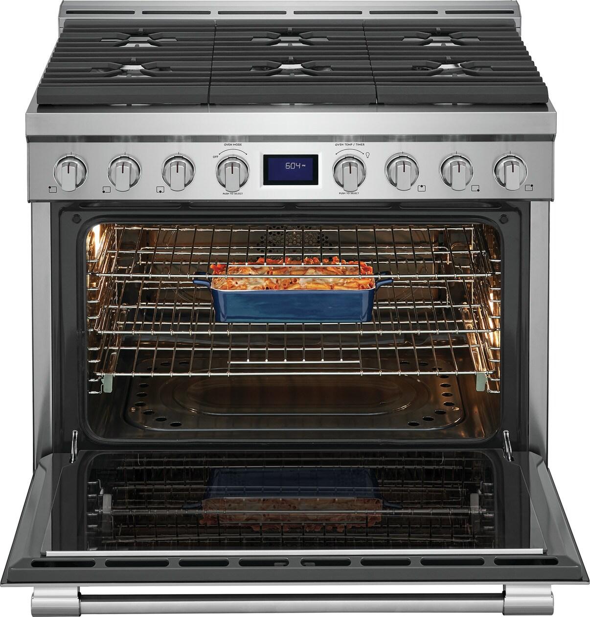 Frigidaire Professional 36" Front Control Freestanding Gas Range