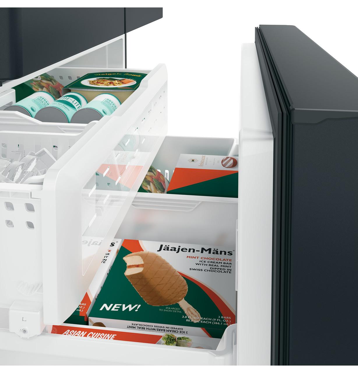 Cafe CWE23SP3MD1 CAF(EBACK)™ ENERGY STAR® 23.1 Cu. Ft. Smart Counter-Depth French-Door Refrigerator