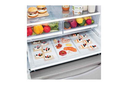 Lg LRFS28XBS 28 cu. ft. 3 Door French Door, Standard Depth, Ice and Water with Single Ice Maker