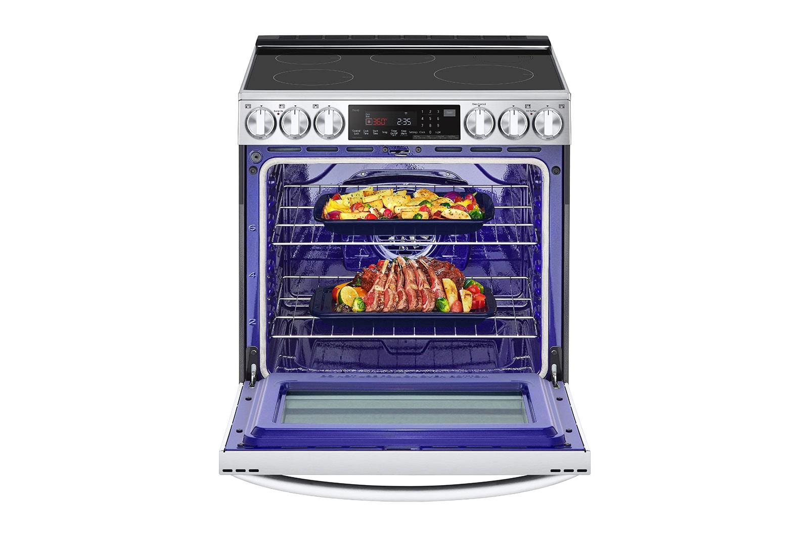 Lg induction range with 2024 air fryer