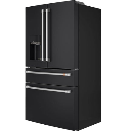 Cafe CXE22DP3PD1 CAF(EBACK)™ ENERGY STAR® 22.3 Cu. Ft. Smart Counter-Depth 4-Door French-Door Refrigerator