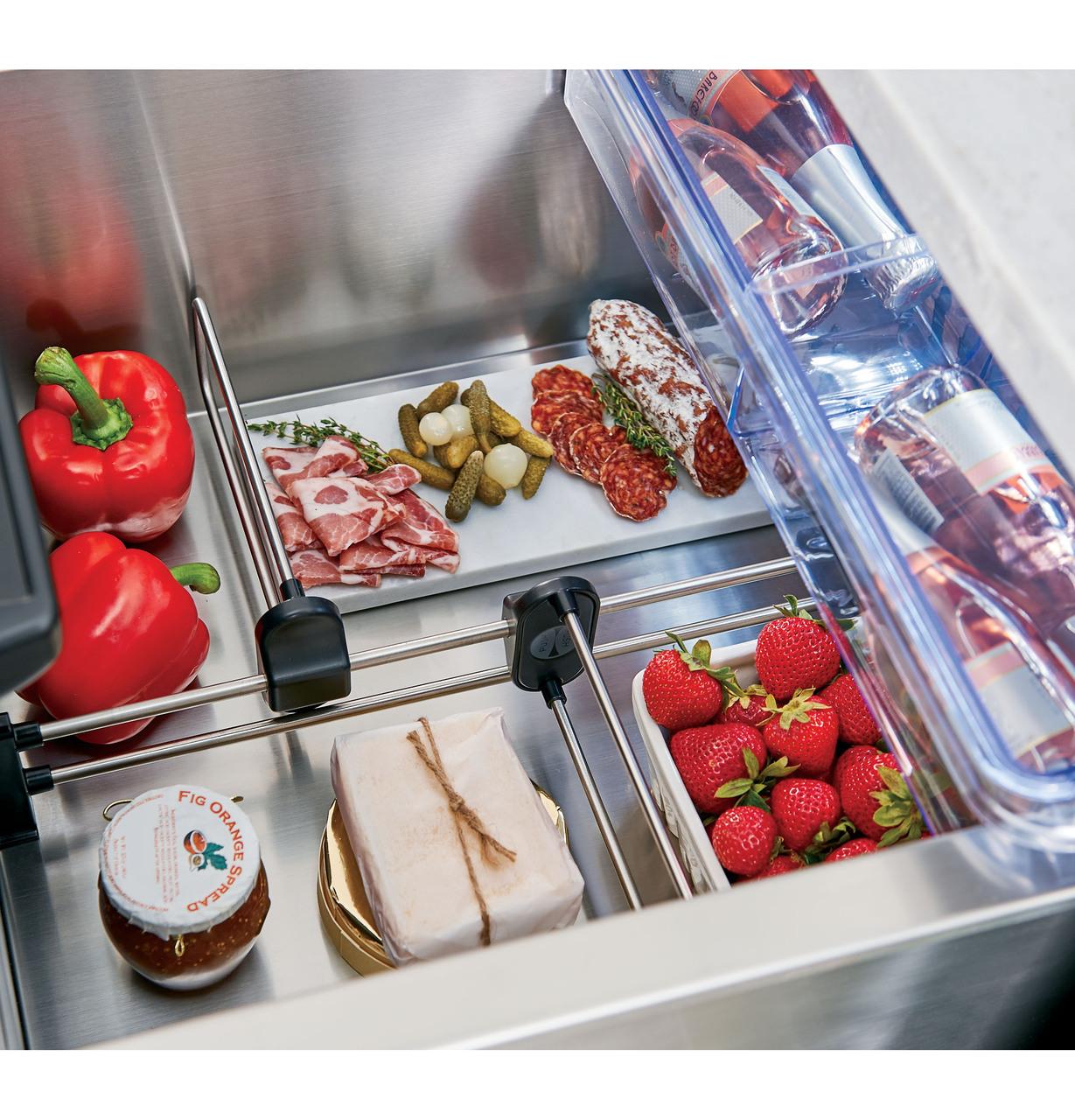 Cafe CDE06RP4NW2 CAF(EBACK)™ 5.7 Cu. Ft. Built-In Dual-Drawer Refrigerator