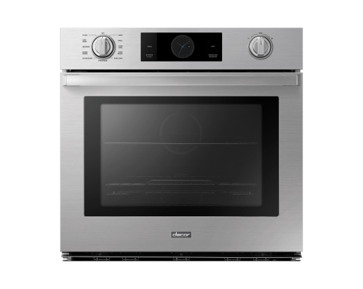 30" Steam-Assisted Single Wall Oven, Silver Stainless Steel