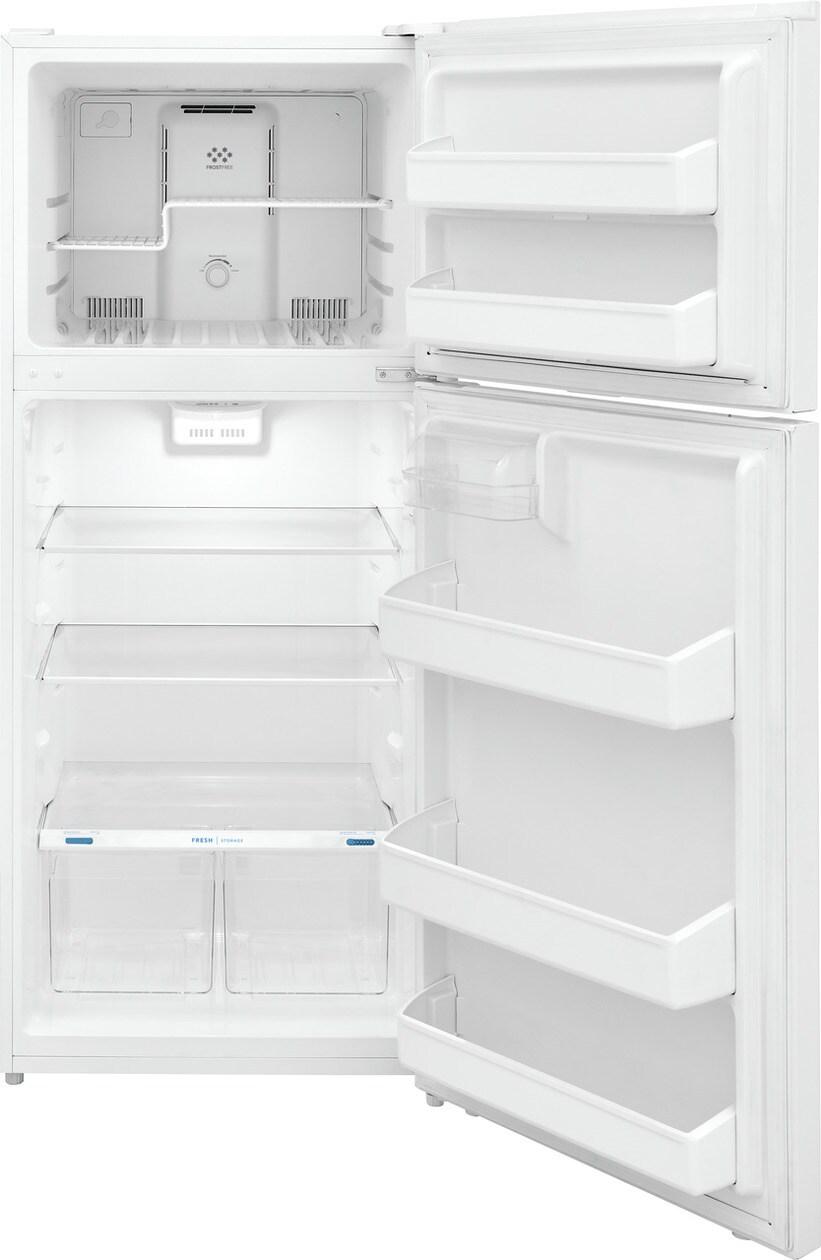 Frigidaire FFHT1822UW 18 Cu. Ft. Top Freezer Refrigerator