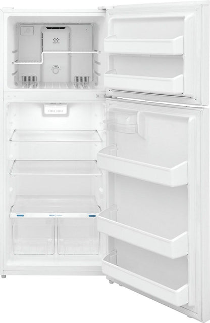 Frigidaire FFHT1822UW 18 Cu. Ft. Top Freezer Refrigerator