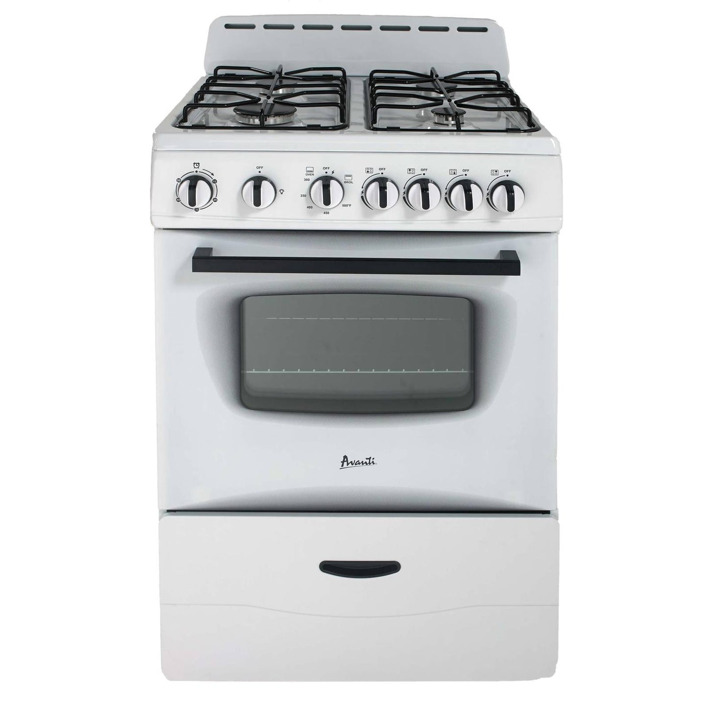 GR2416CSS Avanti 24" Gas Range - Stainless Steel