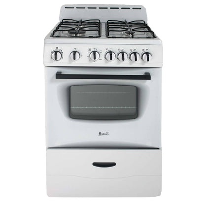 GR2416CSS Avanti 24" Gas Range - Stainless Steel