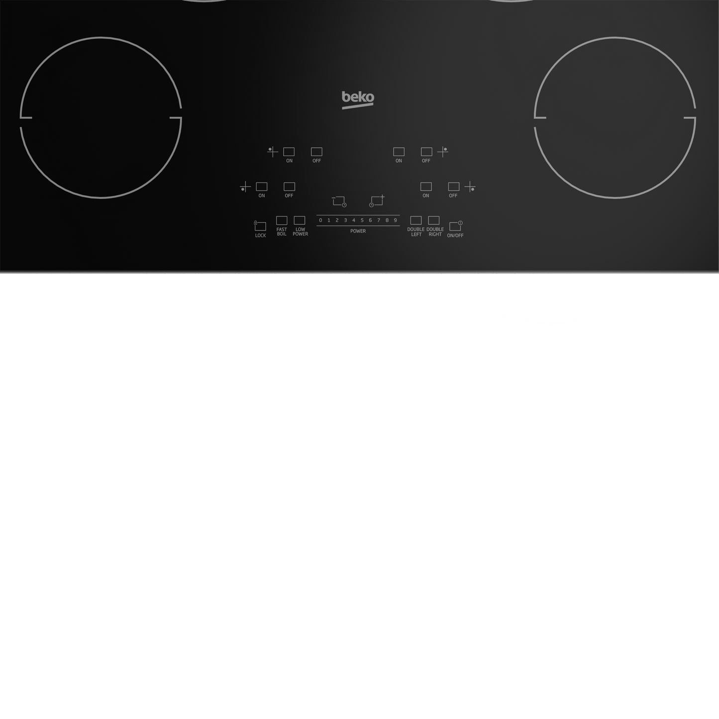 Beko ECTM30102 30" Built-In Electric Cooktop with 4 Burners and Touch Control