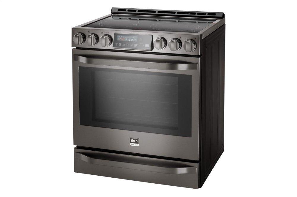 LSSE3030BD LG STUDIO 6.3 cu. ft. Smart wi-fi Enabled Electric Slide-in Range with ProBake Convection®