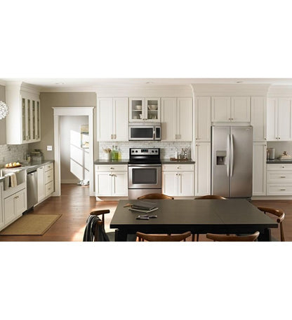 Whirlpool WFE525C0BS 5.3 cu. ft. Electric Range with Fan Convection Cooking.