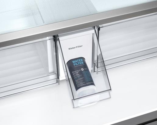 Dacor DRF36C500SR 36 Inch Counter Depth French Door with a Reveal™ Door, Silver Stainless