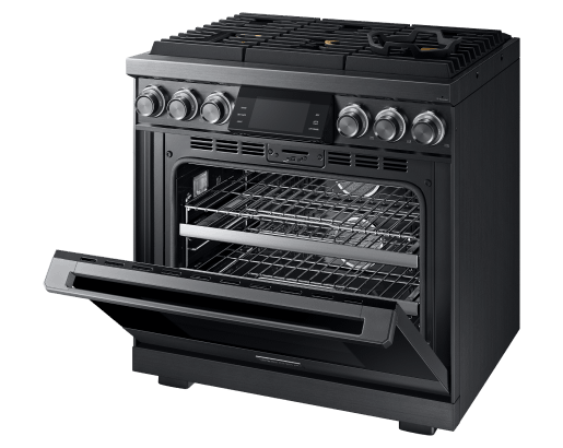 Dacor DOP36M96GLM 36" Pro Gas Range, Graphite Stainless Steel, Natural Gas