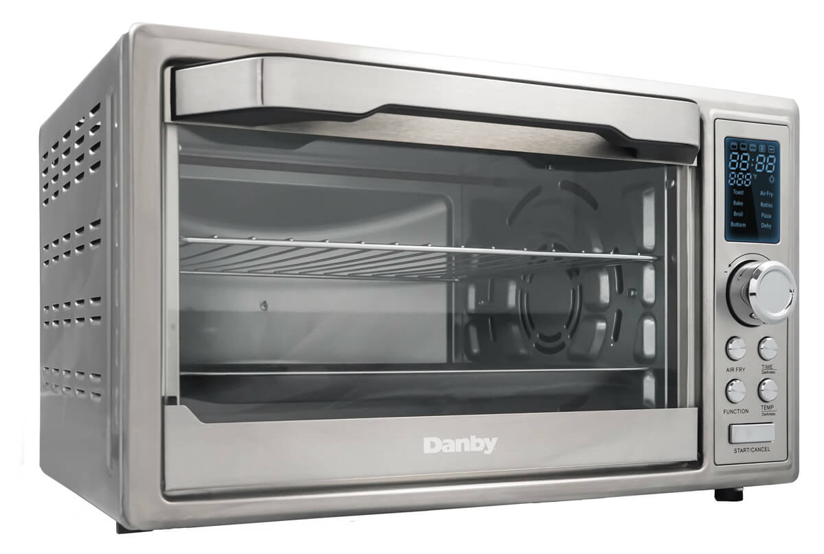 Danby 0.9 cu. ft. Toaster Oven with Air Fry Technology in Stainless Steel