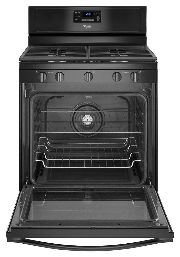 Whirlpool WFG540H0EB 5.8 Cu. Ft. Freestanding Gas Range with Center Burner