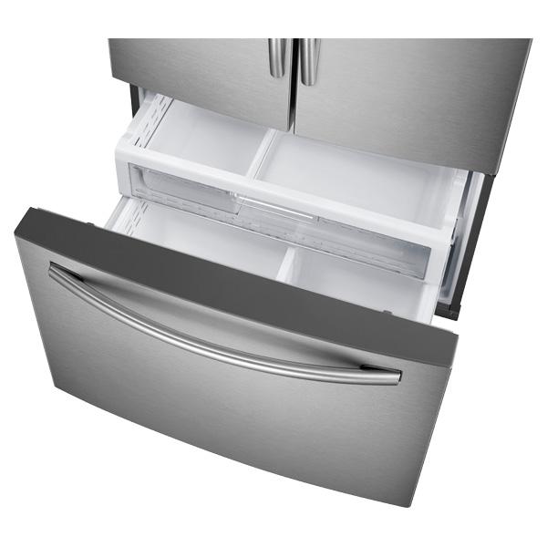 Samsung RF30HDEDTSR 36" Wide, 30 cu. ft. Capacity 3-Door French Door Food ShowCase Refrigerator with Dual Ice Maker (Stainless Steel)