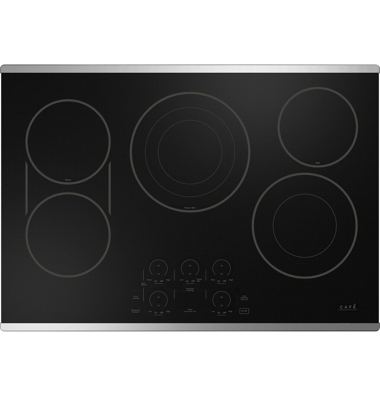 Cafe CEP90302TSS CAF(EBACK)™ 30" Touch-Control Electric Cooktop