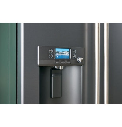 Cafe CFE28UP2MS1 Caf(eback)™ ENERGY STAR® 27.7 Cu. Ft. Smart French-Door Refrigerator with Keurig® K-Cup® Brewing System