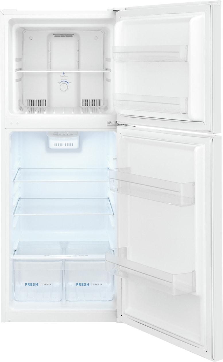 Frigidaire FFET1022UW 10 Cu. Ft. Garage Ready Top Freezer Apartment-Size Refrigerator