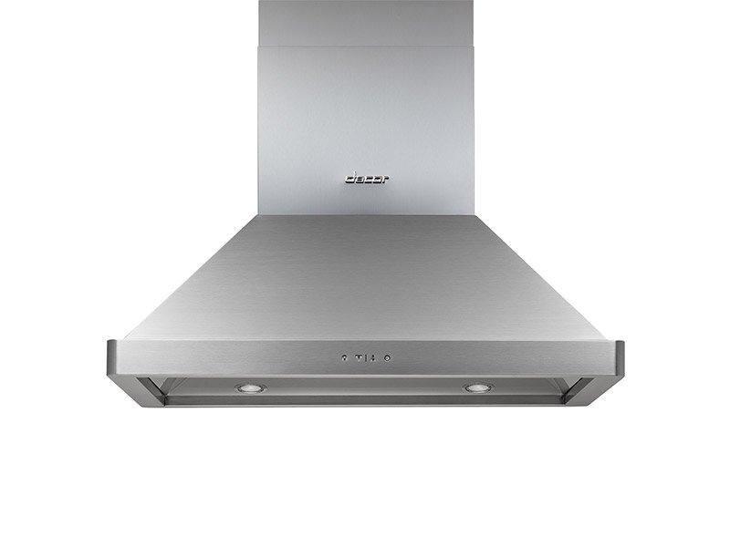 Dacor DHI482 48" Chimney Island Hood, Silver Stainless Steel