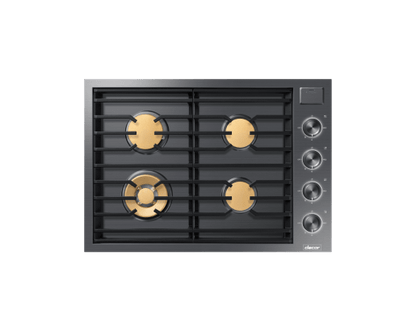 Dacor DTG30M954FM 30" Gas Cooktop, Graphite Stainless Steel, Natural Gas