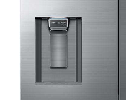 36" Counter Depth French Door Bottom Freezer, Silver Stainless Steel