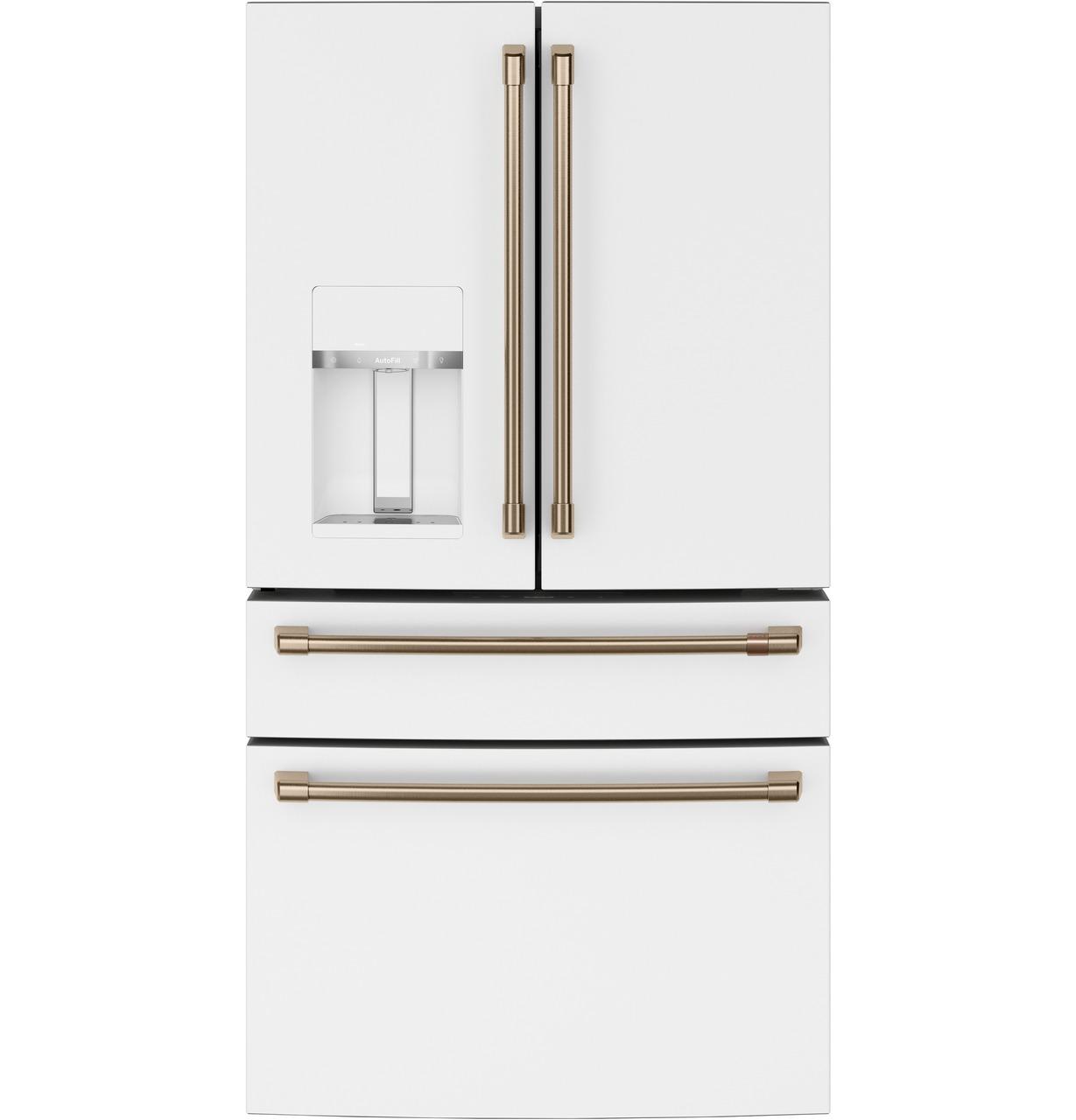 Cafe CVE28DP4NW2 Caf(eback)™ ENERGY STAR® 27.8 Cu. Ft. Smart 4-Door French-Door Refrigerator