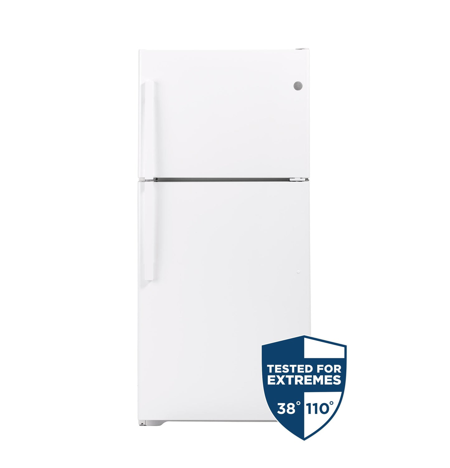 GTS22KGNRWW GE® 21.9 Cu. Ft. Garage Ready Top-Freezer Refrigerator