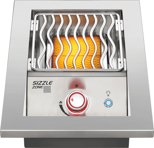 Napoleon Bbq BIB10IRNSS Built-in 700 Series Single Infrared Burner with Stainless Steel Cover , Natural Gas, Stainless Steel