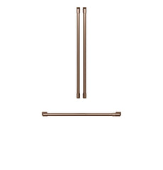 Cafe CXLB3H3PMCU Caf(eback)™ Refrigeration Handle Kit - Brushed Copper