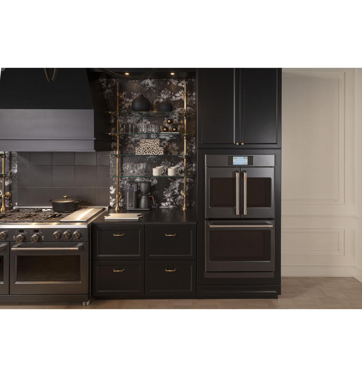 Cafe CTD90FP3ND1 CAF(EBACK)™ Professional Series 30" Smart Built-In Convection French-Door Double Wall Oven