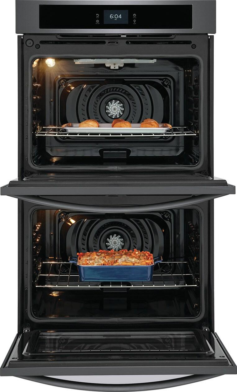Frigidaire FCWD3027AD 30" Double Electric Wall Oven with Fan Convection