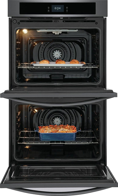Frigidaire FCWD3027AD 30" Double Electric Wall Oven with Fan Convection