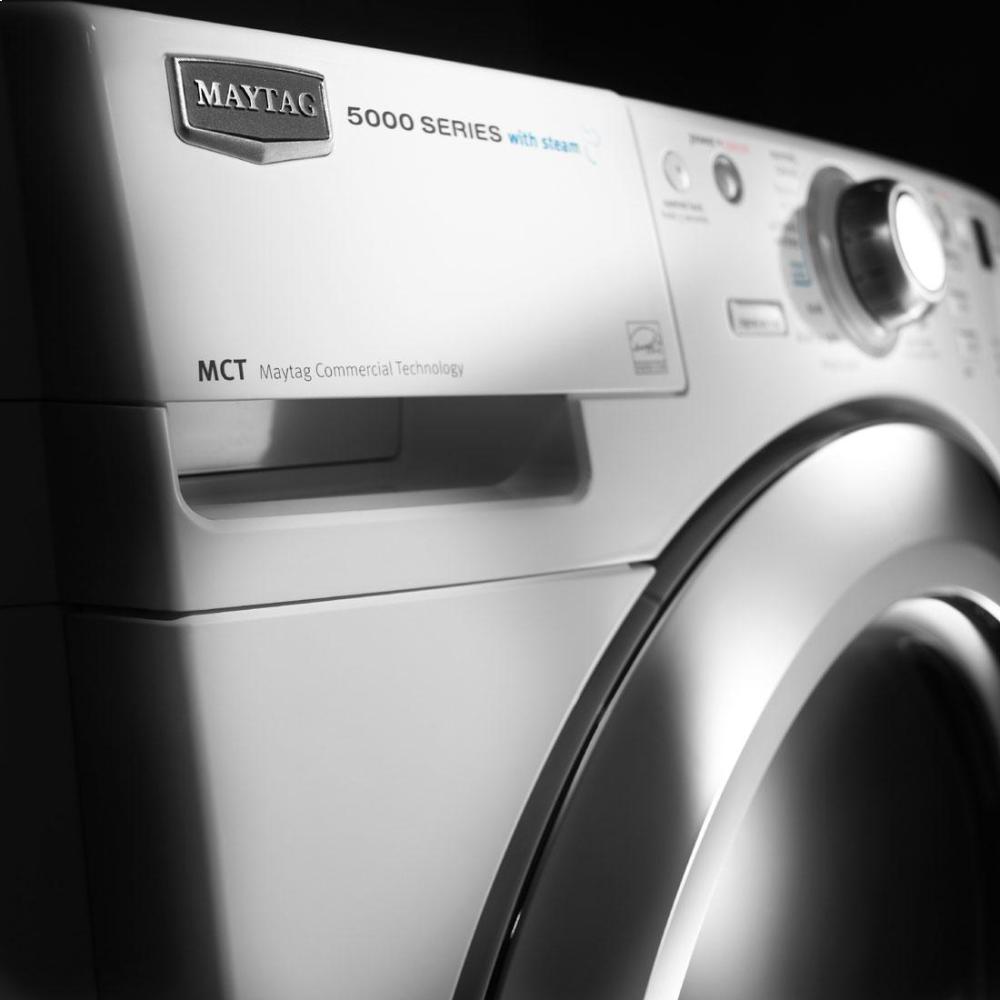 Maytag MEDE500VW Performance Series Electric Dryer with Steam-Enhanced Cycle