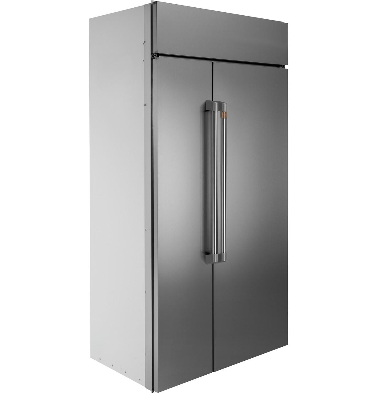 Cafe CSB42WP2NS1 CAF(EBACK)™ 42" Smart Built-In Side-by-Side Refrigerator