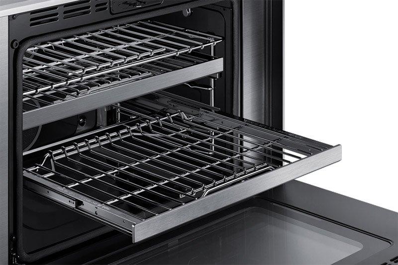 Dacor DOP36M94DLM 36" Pro Dual-Fuel Steam Range, Graphite Stainless Steel, Natural Gas