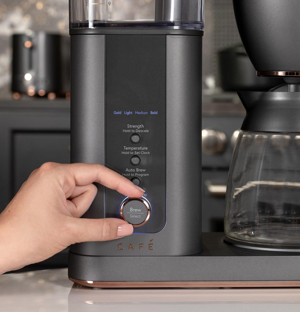 Cafe C7CDABS3RD3 CAF(EBACK)™ Specialty Drip Coffee Maker with Glass Carafe
