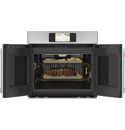 Cafe CTS90FP2NS1 CAF(EBACK)™ Professional Series 30" Smart Built-In Convection French-Door Single Wall Oven