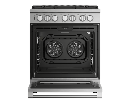 Beko PRDF34552SS 30" Stainless Steel Pro-Style Dual Fuel Range