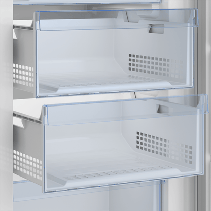 Beko BUFR2715MG 28" Manhattan Grey Upright Freezer