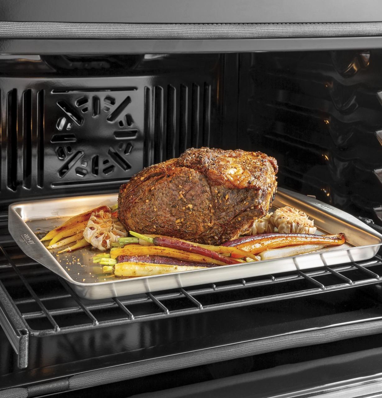 Cafe CTD90FP2NS1 CAF(EBACK)™ Professional Series 30" Smart Built-In Convection French-Door Double Wall Oven