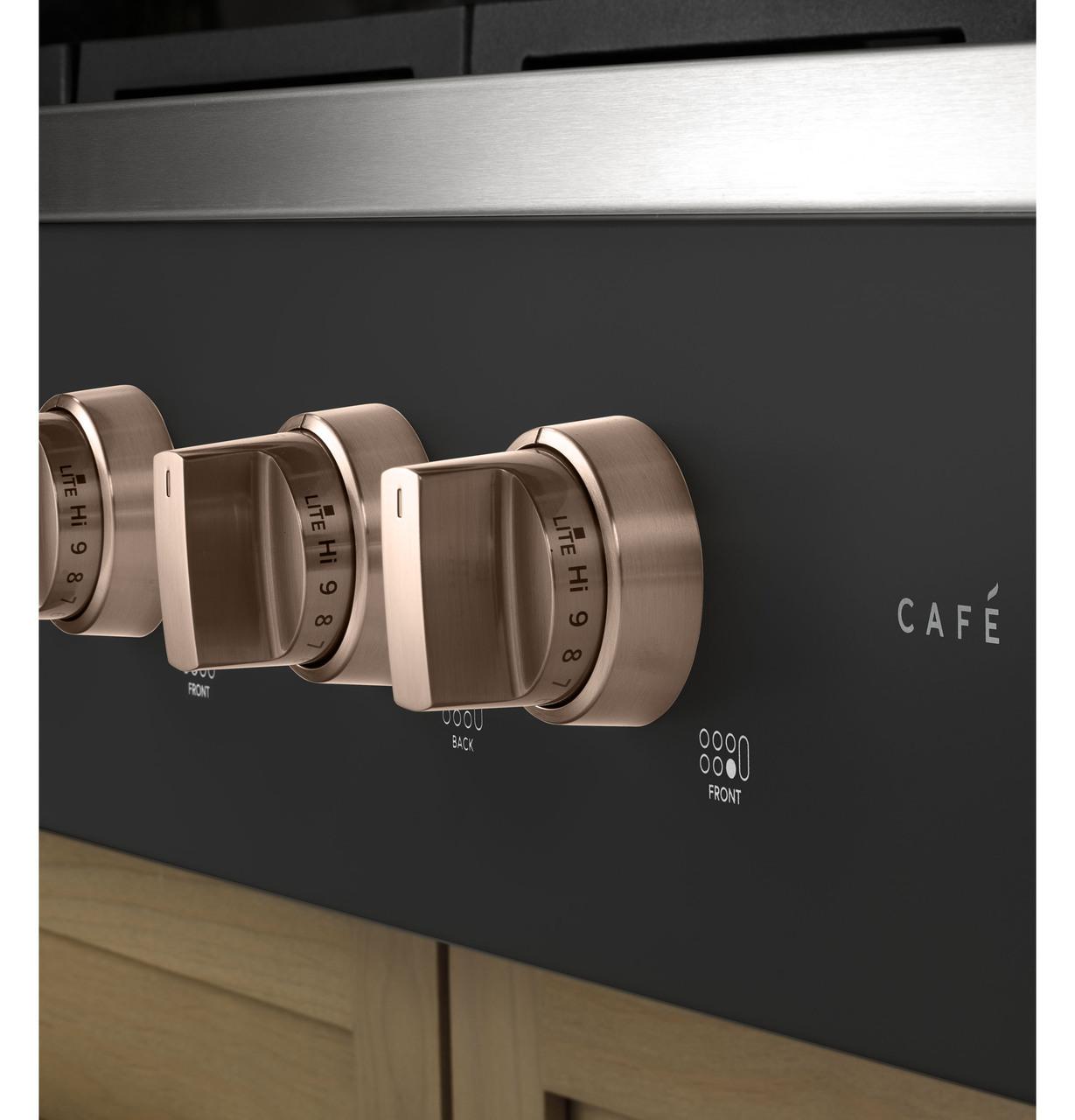 Cafe CGU366P3TD1 CAF(EBACK)™ 36" Commercial-Style Gas Rangetop with 6 Burners (Natural Gas)