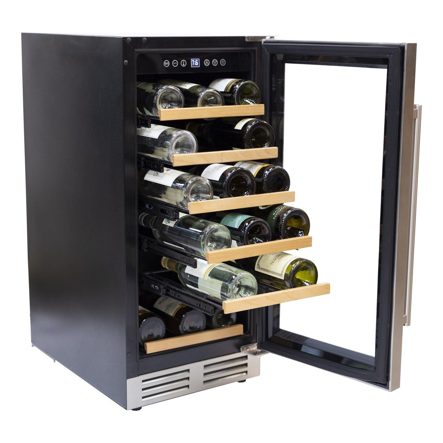 WCF281E3SS Avanti 28 Bottle DESIGNER Series Wine Cooler