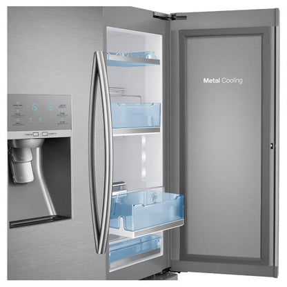 Samsung RF30HDEDTSR 36" Wide, 30 cu. ft. Capacity 3-Door French Door Food ShowCase Refrigerator with Dual Ice Maker (Stainless Steel)